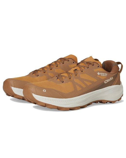 Oboz Brown Katabatic Lt Low Gtx Climbing Shoes 8.5 D for men