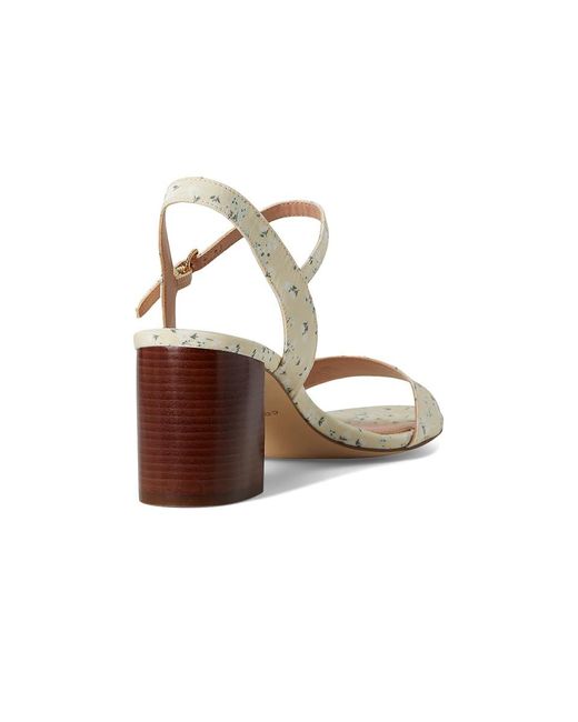 Cole Haan Metallic Josie Block Heel Sandal (65 Mm) Shoes 6 B