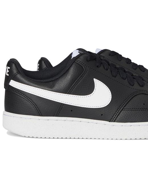 Nike White Court Vision Low Next Nature Cross Training Shoes/ 6 D for men