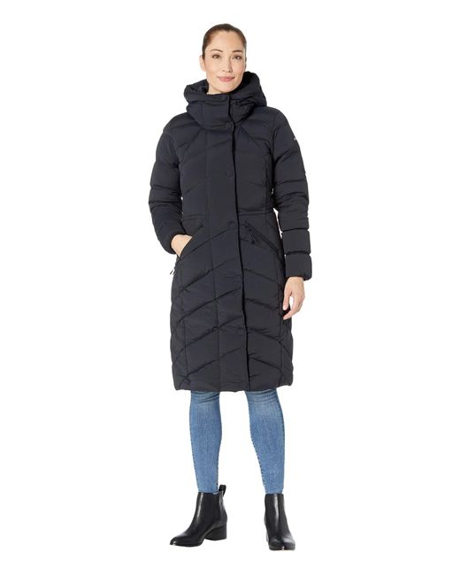 columbia long down jacket