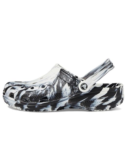 CROCSTM Metallic Classic Marbled Tie-Dye Clog Clog Shoes 103 2