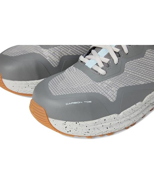 Keen Metallic Synchro Waterproof Work Boot (Carbon-Fiber Toe) Work Boots Steel/Gum 8 B