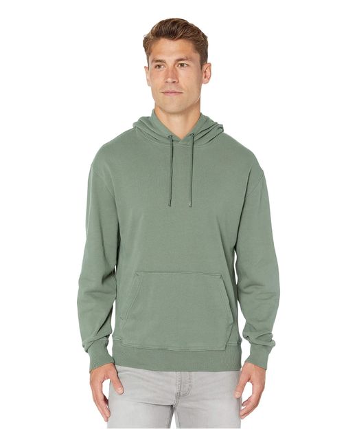 J.Crew Green Garment-dyed French Terry Hoodie for men
