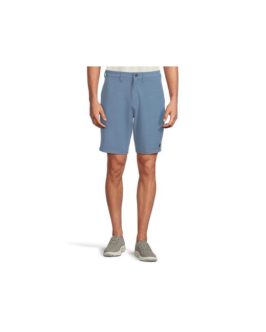 Billabong Blue Crossfire 19 Submersible Shorts Charcoal/ Cotton/Elastane/Polyester for men