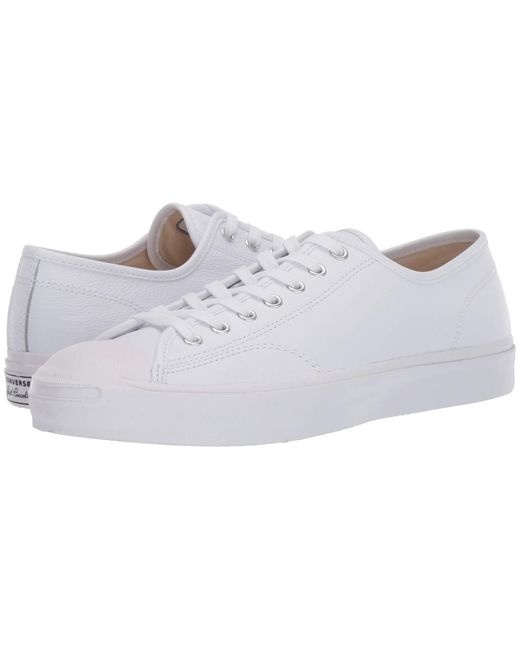 Converse White Jack Purcell Gold Standard Leather