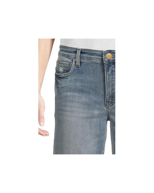 Kut From The Kloth Black Petite Kelsey High Rise Fab Ab Ankle Flare-Nset Leg Jeans, Cotton/Denim/Polyester