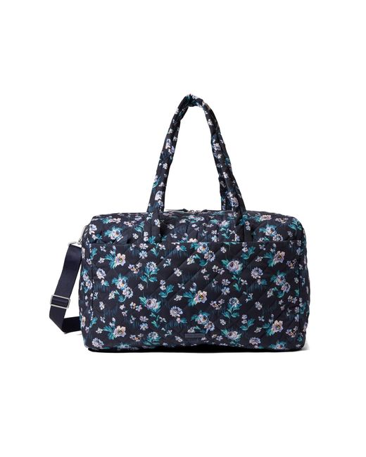 Vera Bradley Synthetic Performance Twill Large Travel Duffel Bag in