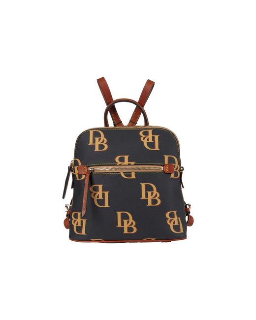 Dooney & Bourke Gray Monogram Backpack