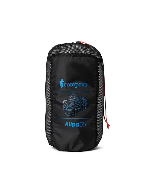 COTOPAXI Black Allpa Getaway 55 L Duffel Weekender/Overnight Luggage Mesh/Nylon/Polyester