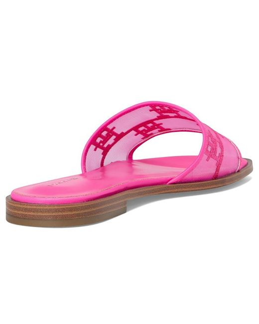 Tommy Hilfiger Pink Tesia Sandals, Synthetic