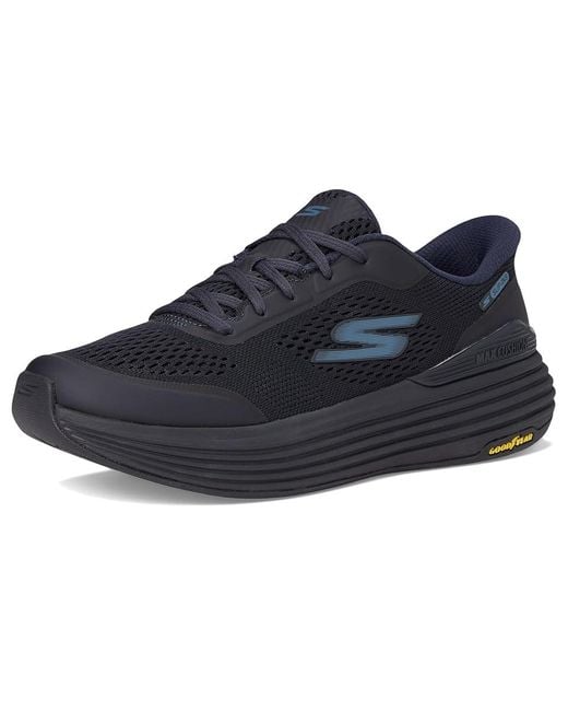 Skechers Blue Max Cushioning Suspension Chrone Hands Free Slip-Ins Shoes 8 B