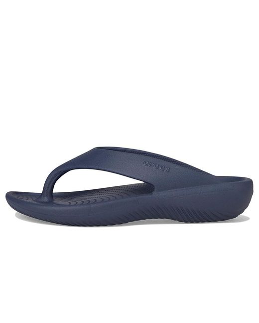 CROCSTM Blue Mellow Recovery Flip Flop Sandals For Literide Comfort Sandals, Synthetic
