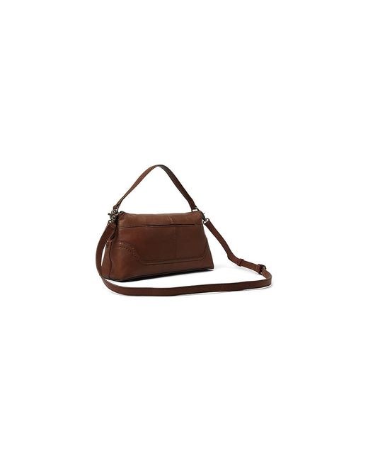 Frye Campus Shoulder Cognac Shoulder Handbags in Brown Lyst