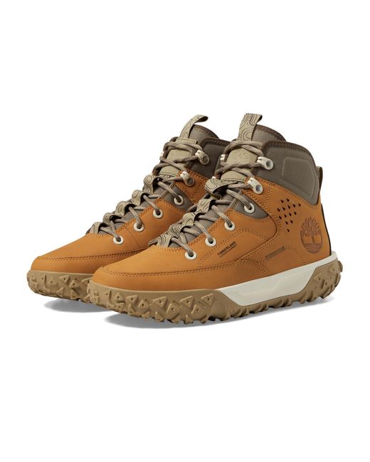 Timberland Metallic Greenstride Motion 6 Mid Leather for men