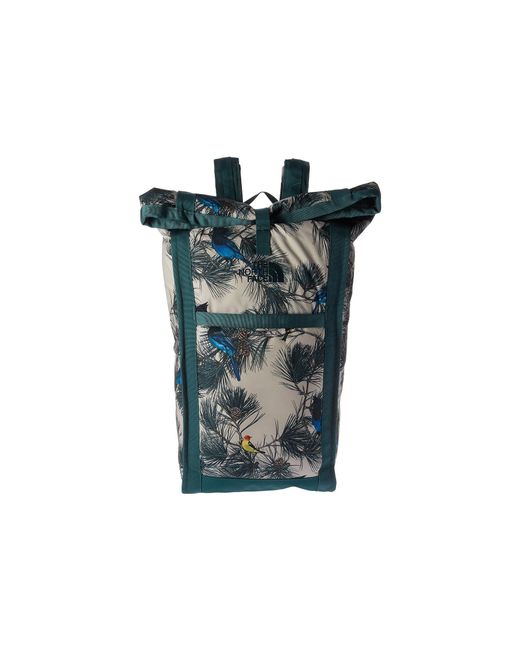 The North Face Multicolor Homestead Roadsoda Pack (peyote Beige Birding Print/jasper Green) Backpack Bags for men