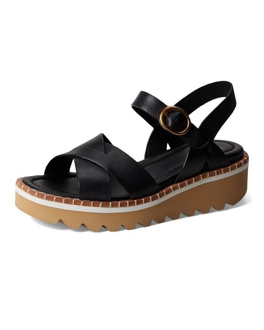 Söfft Black Ruthie Sandals 9 M (B) Leather