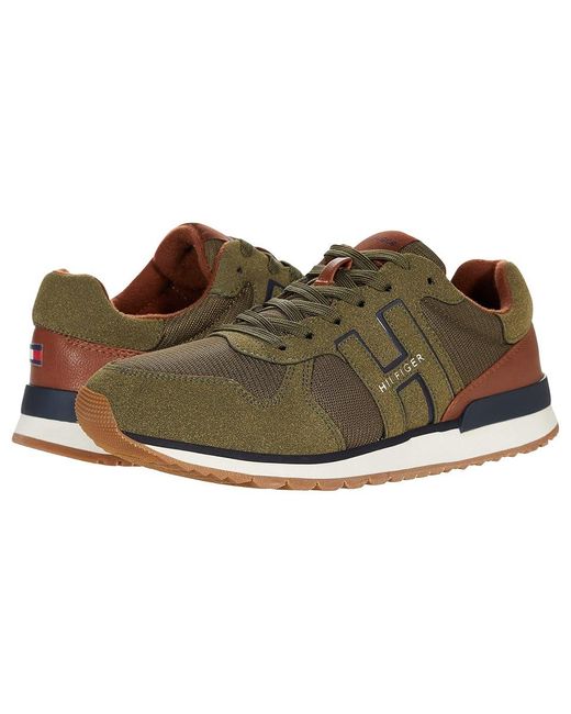 Tommy Hilfiger Green Anello Shoes 12 D for men