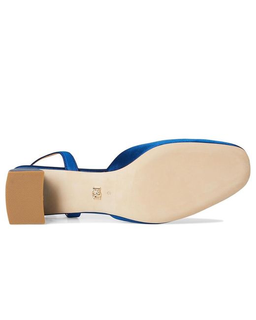 Badgley Mischka Blue Vivia Shoes, Textile