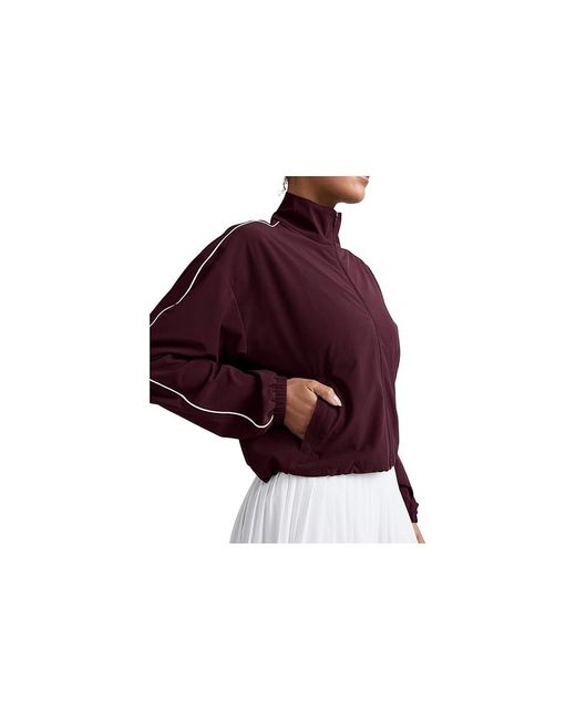 Beyond Yoga Red Track Jacket Clothing, Elastane/Polyester