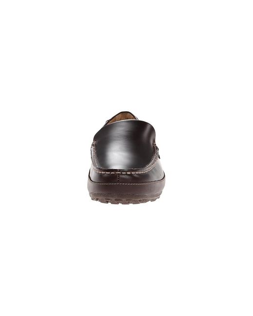 Sperry Top-Sider Black Hampden Venetian Slip On Shoes 11 M (D) Leather for men