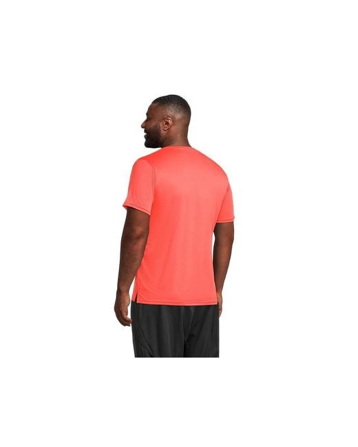 New Balance Red Sport Essentials T-Shirt Clothing, Polyester for men