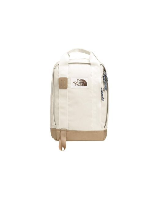 The North Face White Tote Pack
