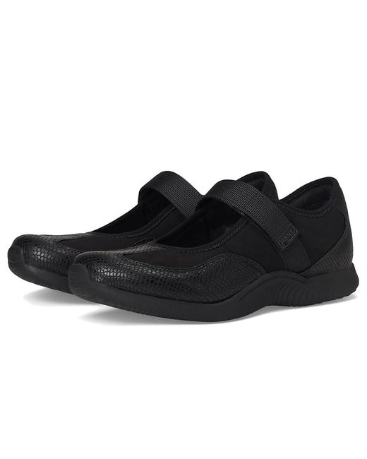 Dr. Scholls Black Goodie Mary Jane Shoes Shoes, Textile
