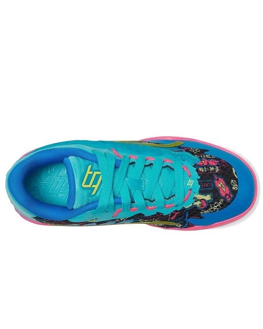 PUMA Blue Stewie 3 Basketball Shoes Basketball Shoes Bright Aqua/Fluro Pes/ 6.5 B