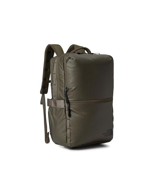 The North Face Black Base Camp Voyager Daypack Bags New Taupe/Tnf-Npf, Polyester