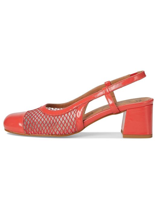 Fly London Red Soki273Fly Flat Shoes, Leather/Rubber