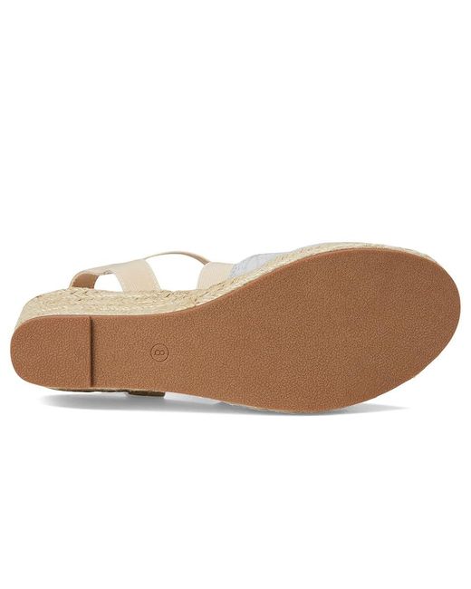 Journee Collection Metallic Ashlee Wedge Shoes, Synthetic