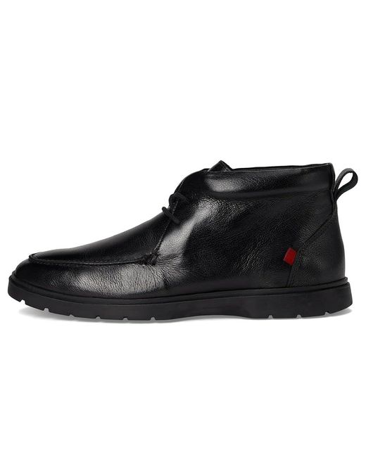 Marc Joseph New York Black Highland Pl Boot Lace Up Wing Tip Shoes, Lace/Leather for men