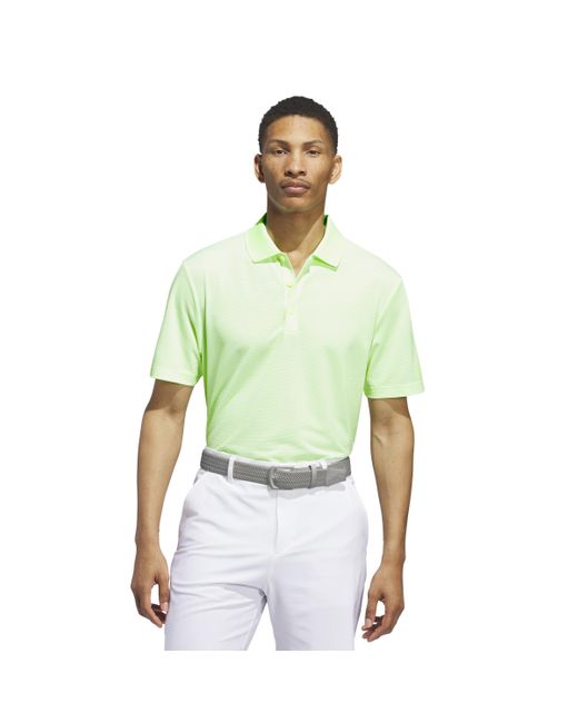 Adidas Originals Green Ottoman Short Sleeve Polo for men