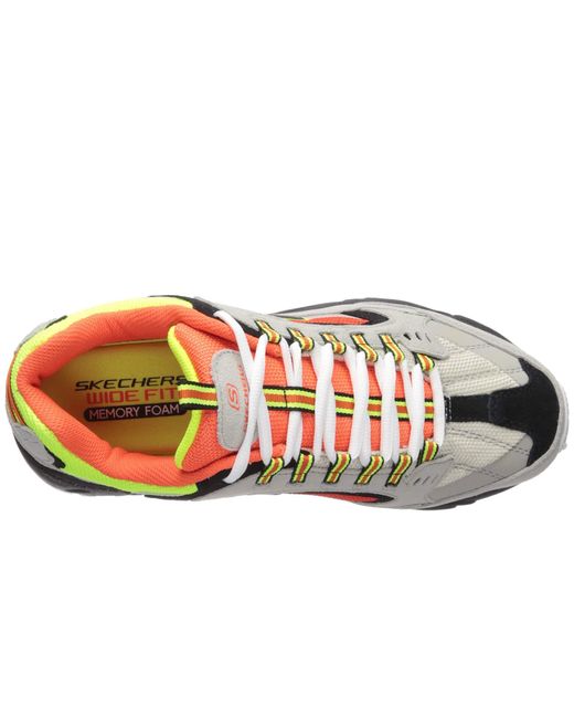 skechers stamina cutback orange