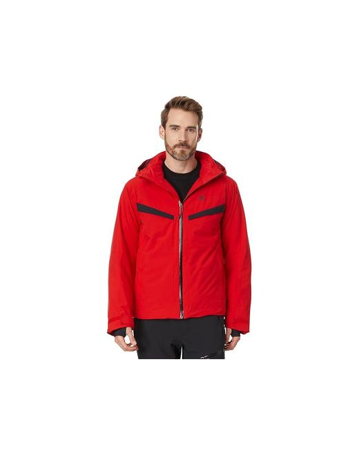 Spyder Red Copper Jacket Coat Nylon/Polyester for men