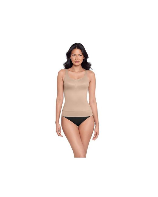 Miraclesuit Black Comfy Curves Shaping Tank Top Clothing S 4-6) Microfiber/Nylon/Spandex