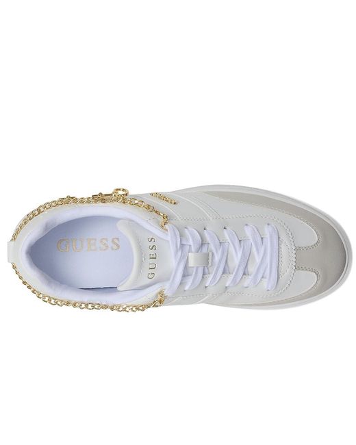 Guess White Naoko Shoes