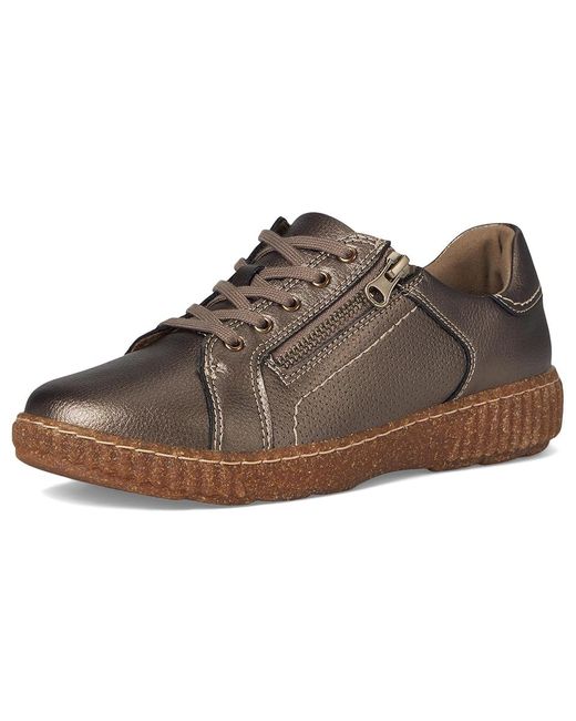 Clarks Brown Caroline Janna ( Metallic) Shoes