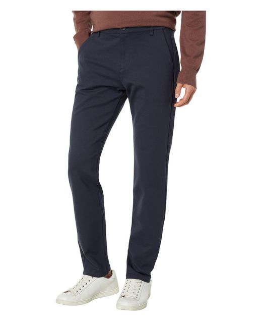 PAIGE Stafford Slim Trousers In Deep Anchor in Blue for Men | Lyst
