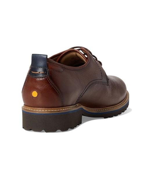 Samuel Hubbard Shoe Co. Brown Featherlight Founder Oxford Shoes for men