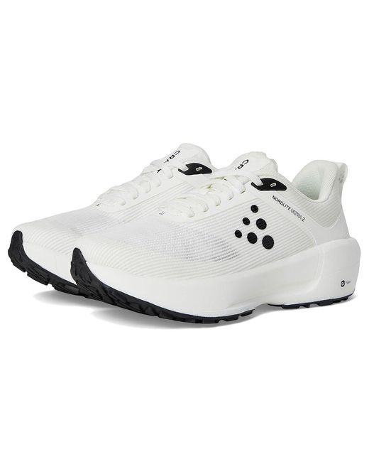 C.r.a.f.t White Nordlite Ultra 2 Running Shoes, Synthetic