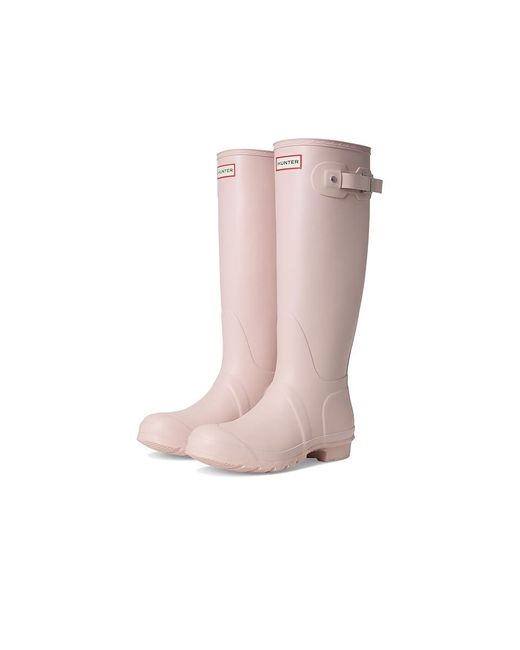 Hunter Black Original Tall Boot Rain Boots, Rubber