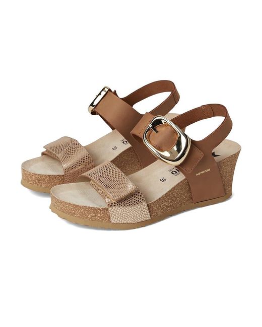 Mephisto Brown Leandre Sandals Eu 40 (Us 10) B