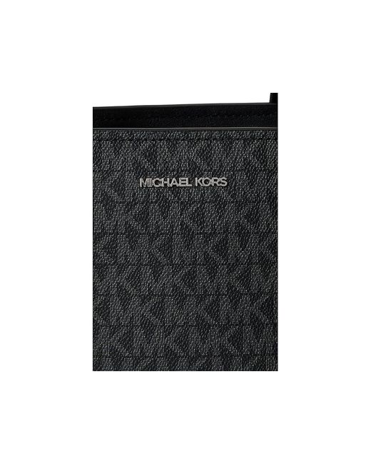 MICHAEL Michael Kors Black Moore Small Satchel Satchel Handbags, Polyester