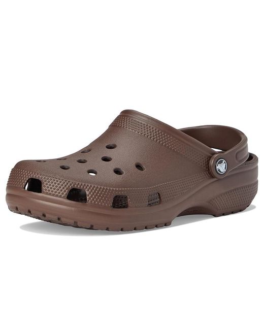 CROCSTM Brown Classic Clog Clog Shoes 8
