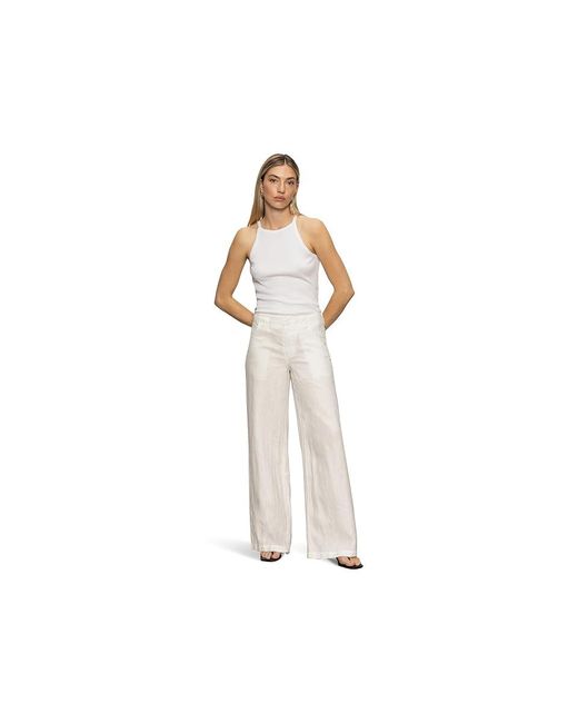 Sanctuary Black Relaxed Linen Arden Clothing, Cotton/Linen/Polyester