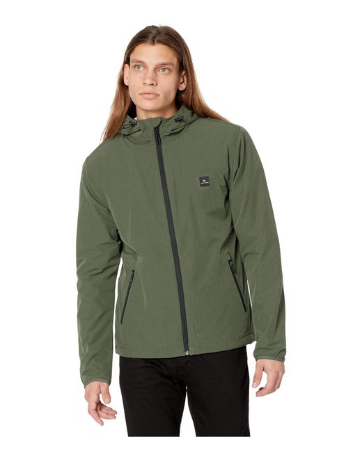 Rip Curl Elite 2.0 Anti Series Full Zip Jacket in Green for Men Lyst