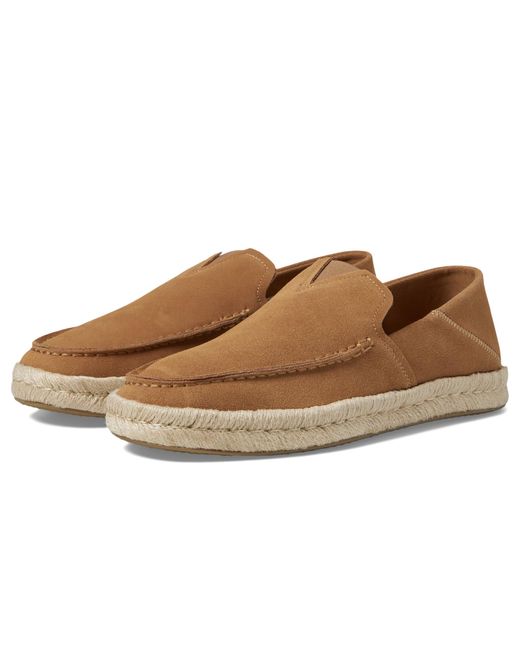 TOMS Brown Alonso Loafers Rope for men