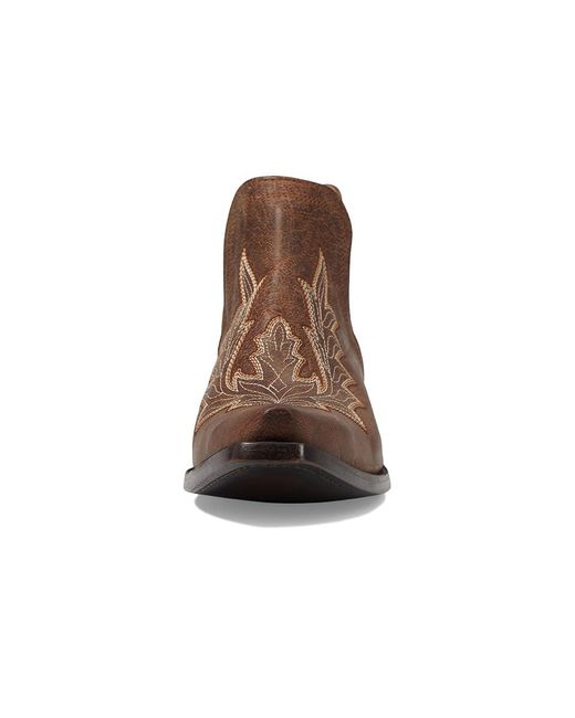 Ariat Brown Dixon Low Heel Western Boot (Rhino Tan) Shoes