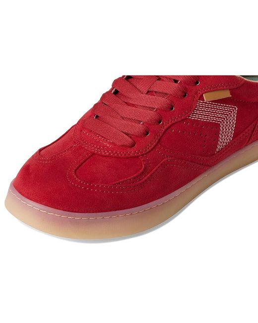 Dr. Scholls Red Right On Lace-Up Shoes Shoes, Faux Leather
